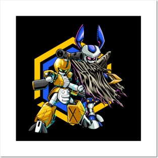 Metabee vs Rokusho Posters and Art